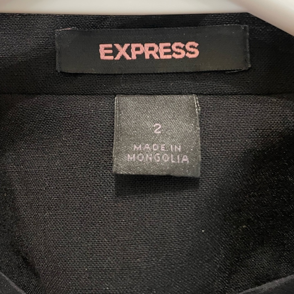 Express - Black Suit Jacket - image 2